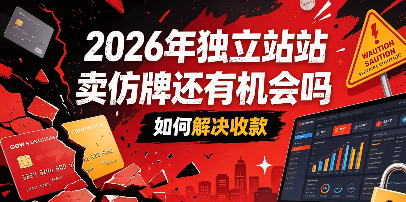 2026年独立站卖仿牌还有机会吗？收款难题怎么破